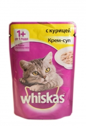 Корм для кошек Whiskas "Крем-суп с курицей"