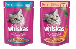 Корм для кошек Whiskas "Вкусный обед" Рагу