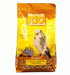 Корм «RIO» для взрослых волнистых попугайчиков в период линьки