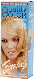 Гель-краска для волос Estel Quality color №118 "Яркий блондин"