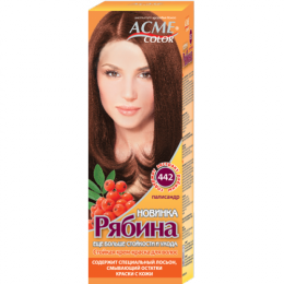 Стойкая крем-краска для волос AcmeColor "Рябина" 442 Палисандр