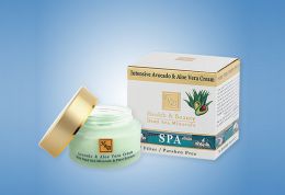 Крем для лица Avocado & Aloe Vera Cream H&B with Dead Sea minerals & plant extracts