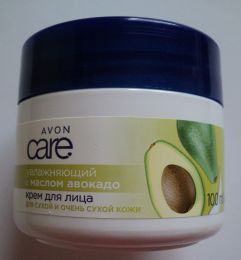 Крем для лица Avon Care с маслом авокадо "Увлажняющий"