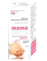 Крем для профилактики растяжек MamaCare Baby Born