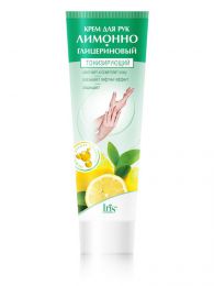 Крем для рук "Лимонно-глицериновый" тонизирующий Iris Cosmetic