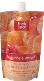 Крем-гель для душа Fresh Juice "Tangerine & Awapuhi"