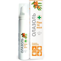 Крем косметический аэрозольный "Олазоль + Пантенол"