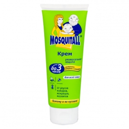 Крем Mosquitall "Универсальная защита" до 3-х часов от укусов комаров, мокрецов, москитов