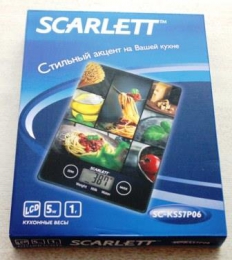 Кухонные весы Scarlett SC-KS57P06