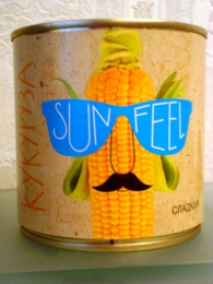 Кукуруза сладкая консервированная "Sunfeel"