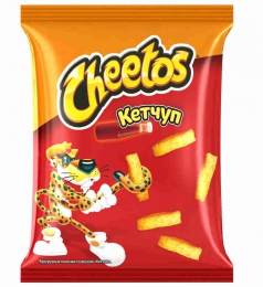 Кукурузные палочки Cheetos со вкусом «Кетчуп»
