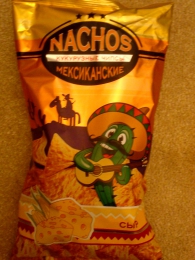Кукурузные чипсы Nachos "Мексиканские" Сыр