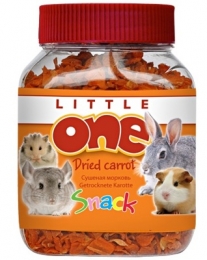 Лакомство для грызунов Little One Snack Сушеная морковь