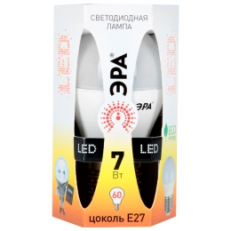 Лампа светодиодная LED "Эра"  Е 27 7Вт