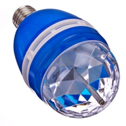 Лампочка-проектор вращающаяся «Шуан Ксионг» пластиковая