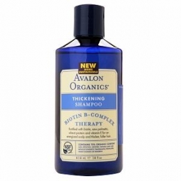 Лечебный шампунь "Avalon Organics" Biotin B-Complex Therapy, Thickening Shampoo для густоты волос
