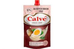 Майонез Calve на перепелином яйце