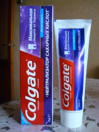 Зубная паста "Colgate" Мятная Свежесть, максимальная защита от кариеса