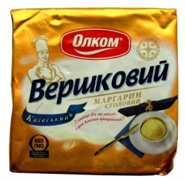 Маргарин столовый Олком сливочный "Киевский" 72,5%