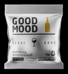Мармелад "Good mood" со вкусом белого вина, Красный пищевик