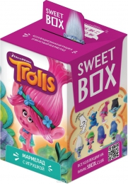 Мармелад с игрушкой Sweet Box Trolls "Тролли"