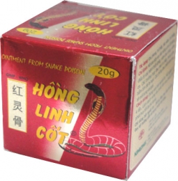 Бальзам на основе змеиного яда Hong Linh Cot