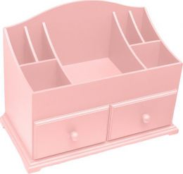 Мини-комодик для косметики розовый с двумя ящичками горизонтальный Komodoki Shop Арт. Б-212