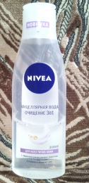 Мицеллярная вода Nivea "Очищение 3 в 1" для всех типов кожи