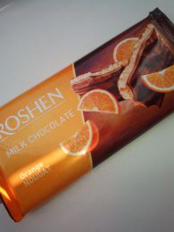 Молочный шоколад Roshen с апельсиновой нугой