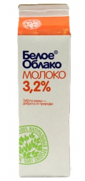 Молоко "Белое облако" 3,2%