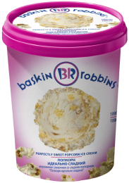 Мороженое Baskin Robbins Попкорн идеально сладкий