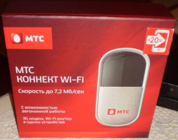 Модем 3G МТС Коннект + Wi-Fi роутер e5830
