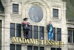Музей Мадам Тюссо в Амстердаме (Нидерланды)