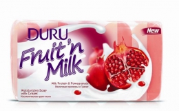 Мыло Duru Fruit'n milk "Гранат"