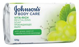 Мыло Johnson's Body Care Vita-Rich пробуждающее с маслом косточек винограда