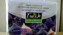 Мыло туалетное Финист Fresh care and beauty "Инжир и лаванда"
