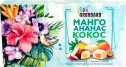 Набор конфет Grondard Ассорти манго-ананас-кокос