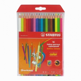 Набор цветных карандашей Stabilo Trio 18 цветов