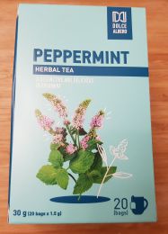 Напиток чайный травяной мятный Peppermint Dolce Albero в пакетах для разовой заварки
