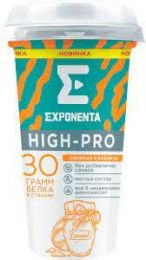 Напиток кисломолочный Exponenta High-pro "Соленая карамель"