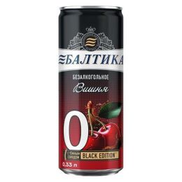 Напиток пивной безалкогольный ароматизированный "Балтика безалкогольное Вишня"