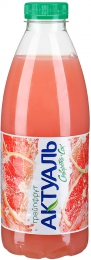 Напиток сывороточный пастеризованный с соком грейпфрута "Актуаль"