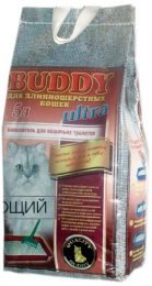 Наполнитель для кошачьего туалета Buddy Ultra для длинношерстных кошек