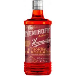 Настойка Nemiroff Клюква на коньяке