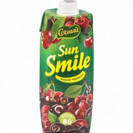 Нектар Сочный "Sun Smile" вишня-черешня