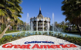 Парк развлечений California's Great America (США, Калифорния, Санта-Клара)