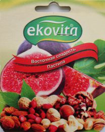 Пастила Ekovita "Восточная сладость" с инжиром