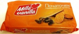 Печенье глазированное Milla Vanilla «Початочек»