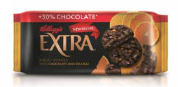 Печенье Kellogg's Extra Гранола с шоколадом и апельсином