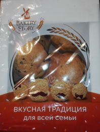 Изделие сдобное хлебобулочное «Лео» с шоколадными кусочками Bakery Story